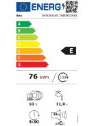 BEKO DVS05024S mosogatógép
