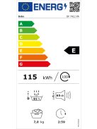 BEKO DF7412PA szárítógép