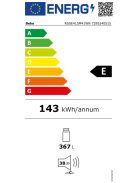 BEKO RSSE415M41WN hűtőszekrény