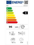 BEKO DS8512GX szárítógép