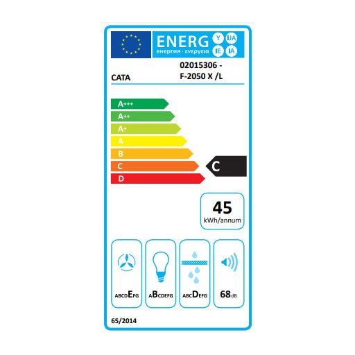 CATA F-2050 X/L LED páraelszívó