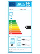 GORENJE GK5C62WH tűzhely