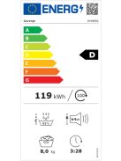 GORENJE DHNE82 szárítógép