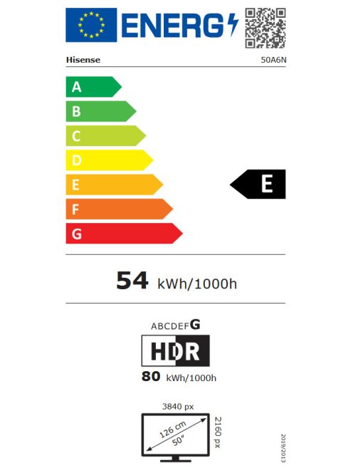 HISENSE 50A6N LED TV