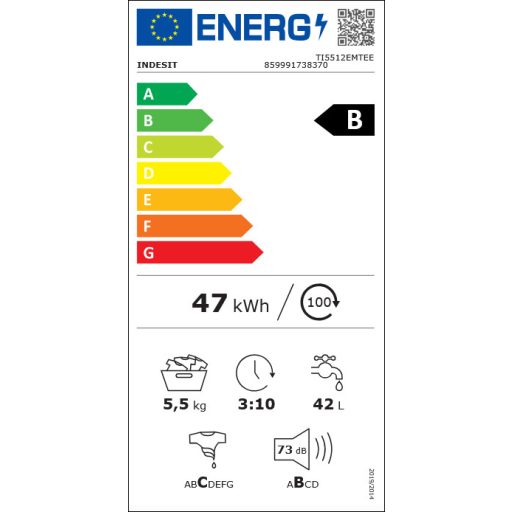 INDESIT TI5512EMTEE mosógép