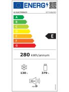 LG GTF744BLPED hűtőszekrény