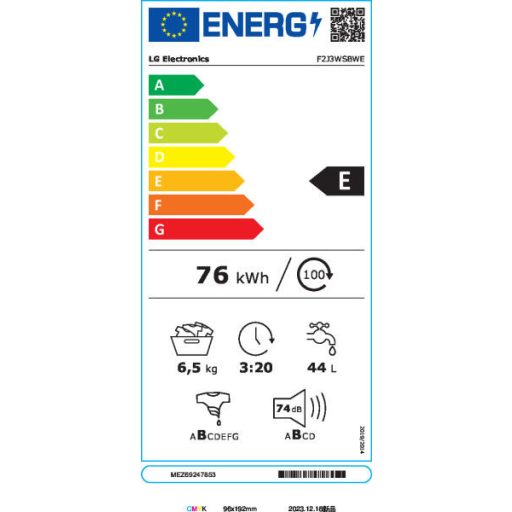 LG F2J3WSBWE mosógép