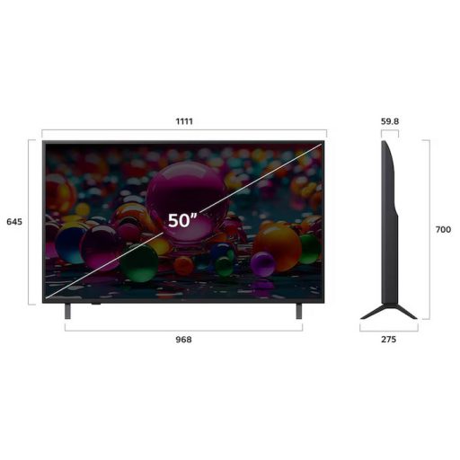 LG 50AU731C0LA.AEUQ televízió