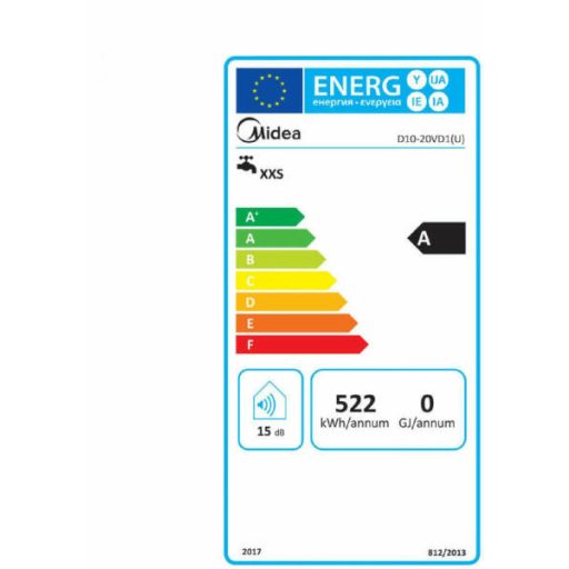 MIDEA D10-20VD1(U) vízmelelgítő