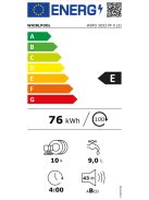 WHIRLPOOL WSFO3O23PFX mosogatógép