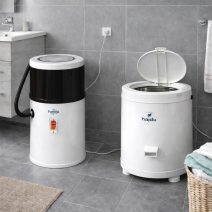 Keverőtárcsás mosógép, centifuga